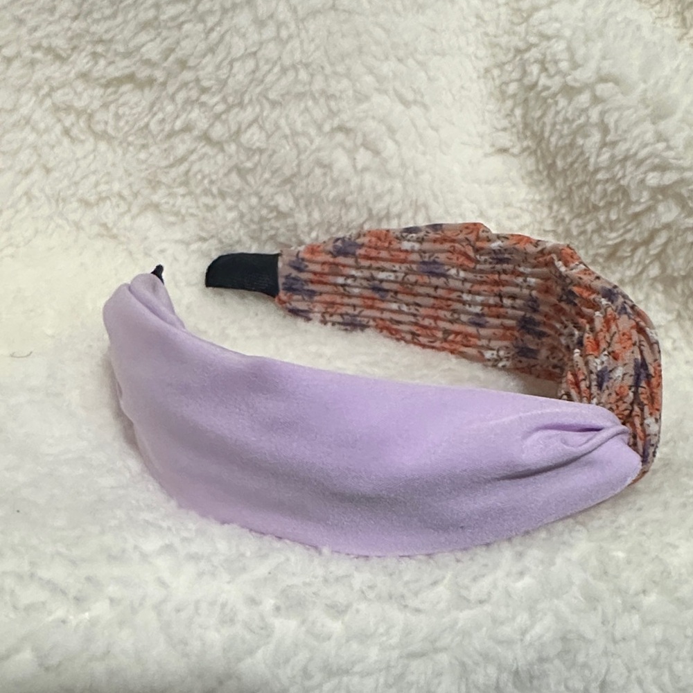 Lavender and Multicolor Headband